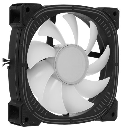 Вентилятор для корпуса Formula Nulight 12WH ARPW ARGb белый, 120 мм, 1500 об/мин, 25.34 дБ, 4 pin
