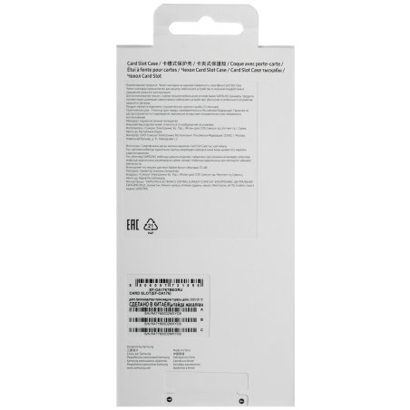 Чехол (клип-кейс) Samsung для Samsung Galaxy A17 Card Slot Case A17 черный (EF-OA176TBEGRU)