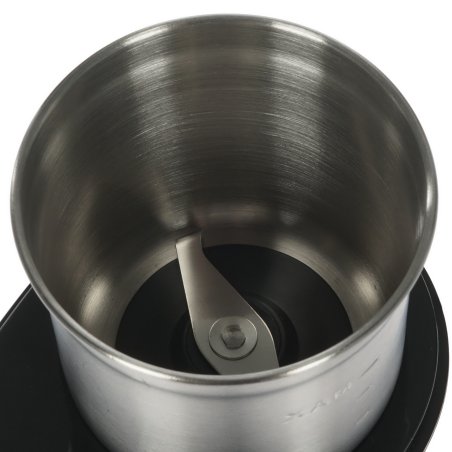 Кофемолка BRAYER BR1181, 2 ножа для мяг. и твер., 70 г.,Мощн. 200 Вт, нерж. корп, нажатием на крышку