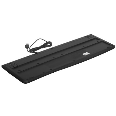 Клавиатура проводная Logitech K120 for business, USB черный (заводская гравировка)