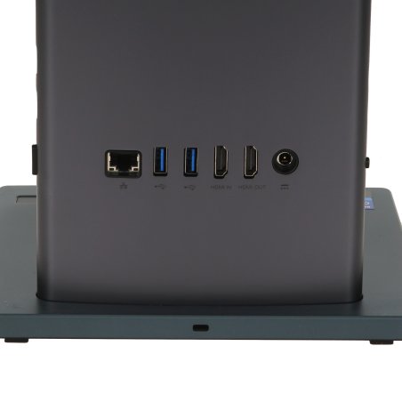 Моноблок Acer Aspire S27-1755 27" WQHD i7 1260P (2.1) 16Gb SSD512Gb Iris Xe CR Windows 11 Home GbitEth WiFi BT 135W клавиатура мышь Cam серый