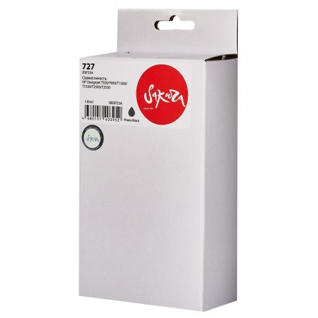 Картридж струйный HP 727 B3P23A черный для HP DJ T920/T1500 (130мл)