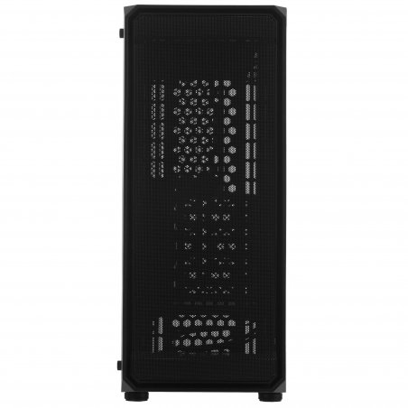 Компьютерный корпус Bloody BD-CC114 черный без БП ATX 8x120мм 1xUSB 2.0 1xUSB 3.0 audio bott PSU
