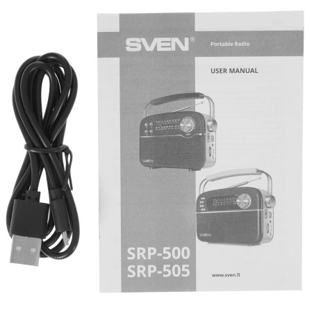 Радиоприемник SVEN SRP-500 черный