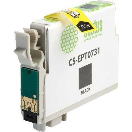 Картридж струйный Cactus CS-EPT0731 черный (11,4 мл) для Epson Stylus С79/C110/СХ3900/CX4900/CX5900/CX7300/CX8300/CX9300