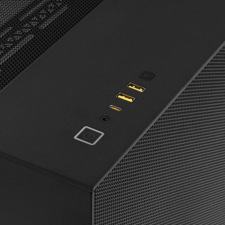 Компьютерный корпус без блока питания Case Corsair iCUE LINK 2500X RGb, Midi-Tower, TG, 2x120мм RGb, 2xUSB-A 3.2, 1xUSB 3.2 Type-C, mATX, mITX черный