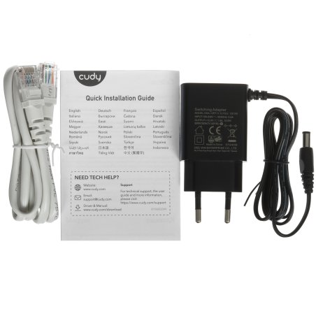 Бесшовный Mesh роутер Cudy M1300(1-Pack) AC1200 10/100/1000BASE-TX белый