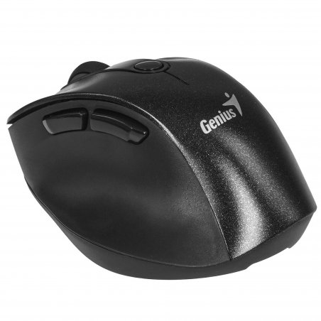 Мышь беспроводная Genius Ergo 9000S черный, 2400 dpi, радиоканал, Bluetooth, USB, кнопки - 6