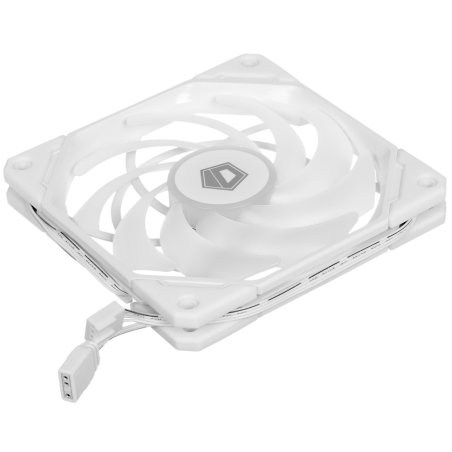 Вентилятор для корпуса ID-Cooling NO-12015-XT ARGb SNOW белый, 120 мм, 2000 об/мин, 31.2 дБ, 4 pin
