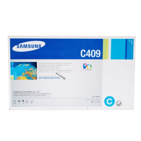 Картридж лазерный Samsung CLT-C409S/ SU007A голубой для Samsung CLP-310/315/CLX-3170FN (1000стр.)