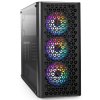 Компьютерный корпус Miditower ExeGate EVO-9202-NPX600 (ATX, БП 600NPX с вент. 12 см, с окном, 1*USB+1*USB 3.0, аудио, 3 вент. 12см с RGb подсветкой)