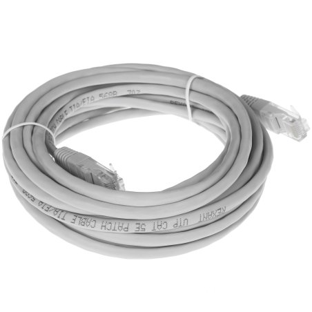 Коммутационный шнур Rexant Патч-корд UTP 5e кат. литой 5М серый