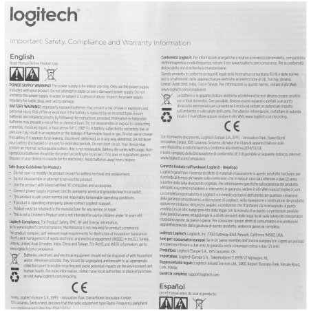 Веб-камера Logitech C505e HD Webcam 60°, складная конструкция, USB2.0, кабель 2м