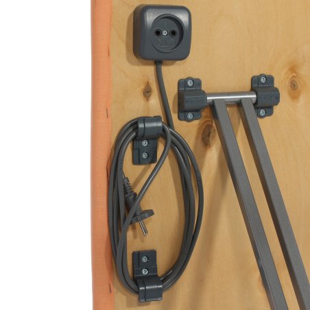 Доска гладильная НИКА 3+, фанера, европодставка под утюг (полимер) с термосиликоном, 122/34,5