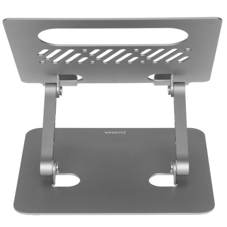 Подставка для ноутбука Digma D-NS100 17" 240x220x50мм 608г алюминий серый