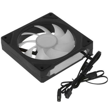 Вентилятор для корпуса Aerocool / Formula Floe 12WH ARPW ARGb белый, 120 мм, 1500 об/мин, 26.8 дБ, 4 pin