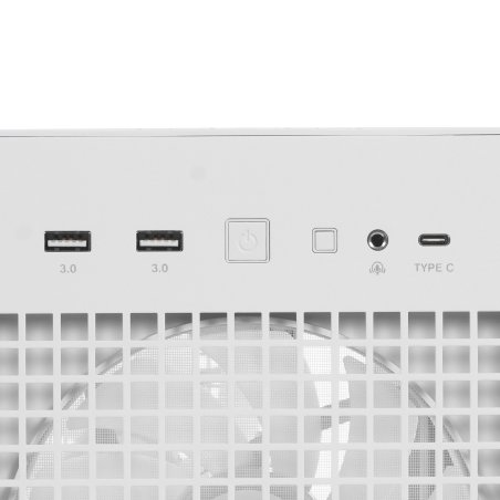 Компьютерный корпус ASUS TUF GAMING GT302 TG ARGb белый/ GT302/ARGb FANS/WHT (90DC00I3-B19000)