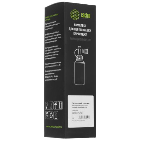 Тонер Cactus CS-RK-TK1170 черный флакон 240гр. (в компл.:чип) для принтера Kyocera Ecosys M2040dn/ M2540dn/M2640idw