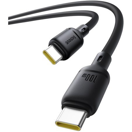 Baseus Silky Series Fast Charging Cable Type-C to Type-C 100W 2m Cluster Black