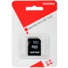 Флеш карта Smartbuy microSD 16Gb, microSDHC Class 10 (SD адаптер)