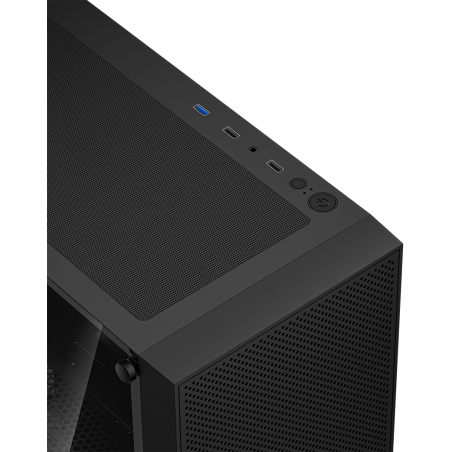 Компьютерный корпус PcCooler C3B310 BK черный без БП mATX 2xUSB3.0 audio bott PSU