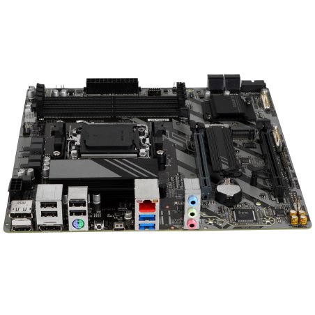 Материнская плата Gigabyte B840M DS3H, AM5, AMD B840, 4xDDR5, 4xSATA, 2xM.2, 1xPCIe 4.0 x16, 1xPCIe 3.0 x4, 2xDP, 1xHDMI, 1x2.5Gb LAN, 3xUSB-A 5Gbps, 8xUSB-A 2.0, 1xUSB-C 5Gbps, 3x3.5 мм, 7.1, mATX