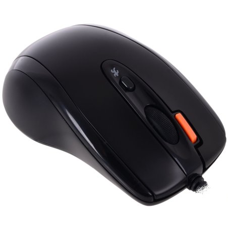 Мышь проводная A4Tech N-70FX черный, 1600 dpi, USB, кнопки - 7