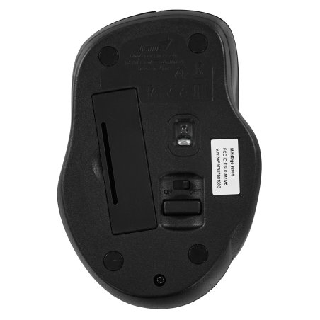 Мышь беспроводная Genius Ergo 8200S черный, 1200 dpi, радиоканал, USB, кнопки - 5