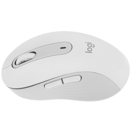 Мышь беспроводная Logitech Signature M650 белый, 4000 dpi, радиоканал, Bluetooth, USB, кнопки - 5