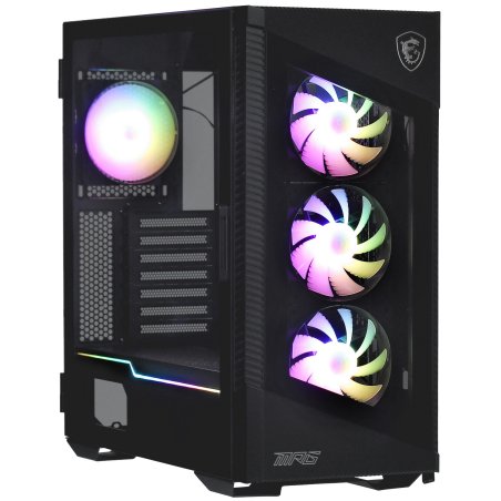 Компьютерный корпус MSI MPG VELOX 100R 2xUSB 3.0, 1xType C, 4x120мм ARGb Fan, ARGb Control Board, Tempered Glass Window, Glass Front Panel, Brown Box (829315)