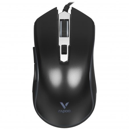 Игровая мышь проводная RAPOO VT200, цвет - черный (19846)