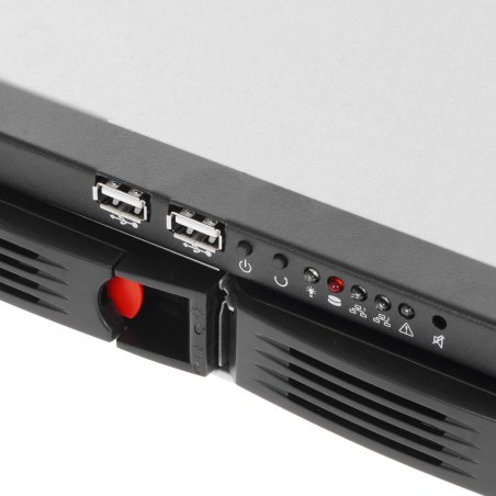 Серверный корпус ExeGate Pro 1U660-HS04 (RM 19", высота 1U, глубина 660, БП 450ADS, 4xHotSwap, USB)