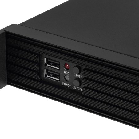 Серверный корпус ExeGate Pro 1U250-01 (RM 19", высота 1U, глубина 250, БП F400AS, USB)