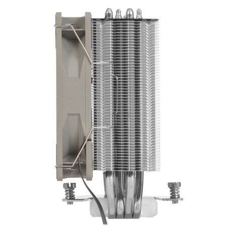 Кулер для процессора Thermalright Assassin Spirit 120 V2 серебристый/черный/серый (4-pin PWM, 154мм, Al/Cu, 4x6мм, 1x120мм, 66.17CFM, 25.6dBA, 1500RPM, S: 1851/1700/1200/115X, AM5/AM4)