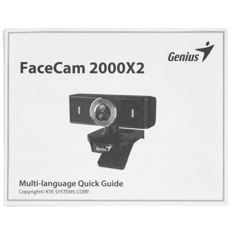 Веб-камера Genius FaceCam 1000X V2 32200003400