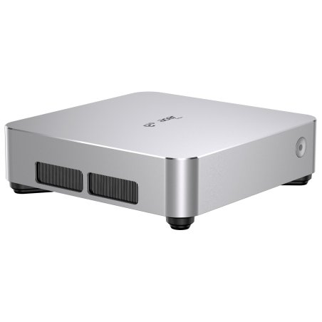Мини ПК Acer Gadget E10 ETBox1 i5 13500H (2.6) 16Gb SSD 512Gb UHDG Win 11Pro 2x2.5GbitEth WiFi BT 120W серебристый/черный