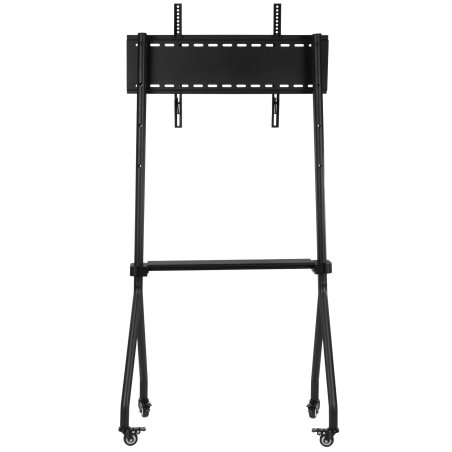 Мобильная стойка напольная Kromax OMEGA-13 черный, 1 шт/уп, Мобильная стойка напольная для TV 32"-70", max вес 50 кг, высота 1507 мм, max VESA 600x400 мм