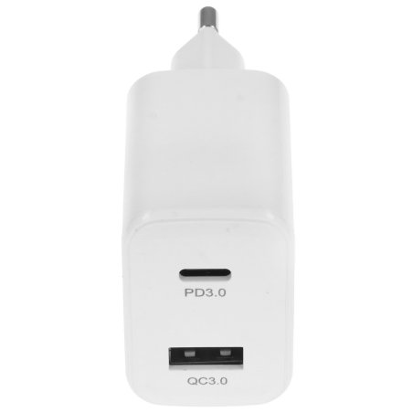 Сетевое зарядное устройство Genius PD-20ACP, EU, белый