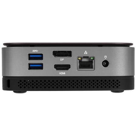 Компьютер Мини Osio BaseLine B51i-008 i3 1215U (1.2) 8Gb SSD 256Gb UHDG Win 11Pro 64 GbitEth WiFi BT 59.85W коричневый/серебристый