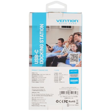 Мультифункциональный хаб Vention USB Type C 5 в 1