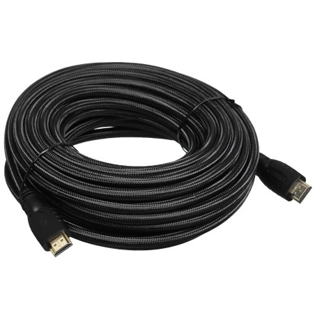 Кабель аудио-видео Cactus CS-HDMI.2-10 HDMI (m)/HDMI (m) 10м. Позолоченные контакты черный