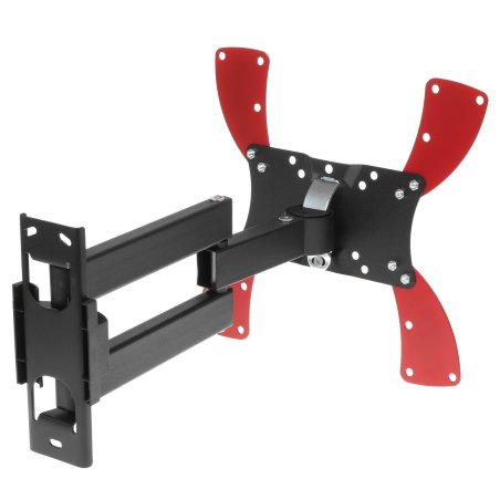 Кронштейн для телевизора Holder LCDS-5066 черный 22"-42" макс.30кг настенный поворот и наклон