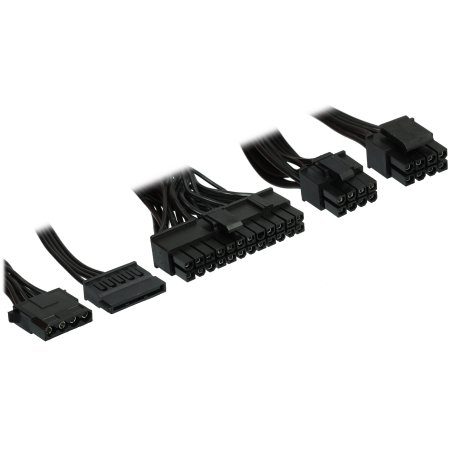 Блок питания Powercase PW600 (80 Plus, ATX 2.31, 600W, APFC, DC-DC, 120мм Fan) / PS-600W-DC