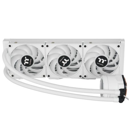 Система жидкостного охлаждения Thermaltake MAGFloe 360 Ultra ARGB Soc-AM5/AM4/1200/1700/1851 черный 4-pin 30.6dB Al+Cu LCD Ret (CL-W432-PL12SW-A)
