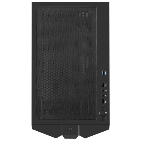 Компьютерный корпус Miditower ExeGate EVO-9205-NPX700 (ATX, БП 700NPX с вент. 12 см, с окном, 1*USB+1*USB 3.0, аудио, 3 вент. 12см с RGb подсветкой)