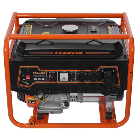 Электрогенератор бензиновый Carver PPG- 6500, 5.5 кВт, 74 дБ, 79 кг