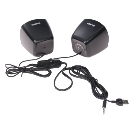 Акустическая система Sven 120 2.0 черный 5Вт