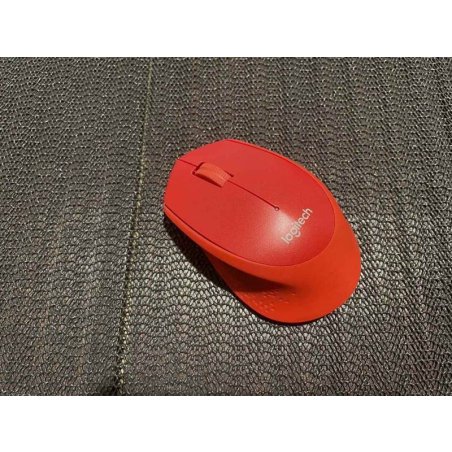 Мышь беспроводная Logitech M330 SILENT PLUS черный, 1000 dpi, радиоканал, USB, кнопки - 3