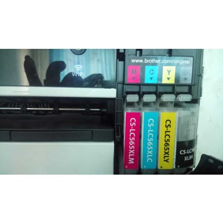 Картридж струйный Cactus CS-LC567XLBK черный (28.4 мл) для Brother MFC J2310, MFC J2510