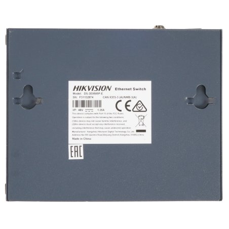 Коммутатор 4PORT 1000M POE DS-3E0505P-E/M HIKVISION